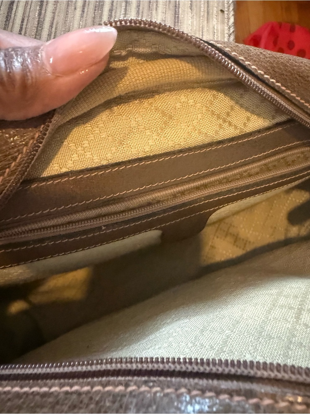 Vintage Gucci Sherry Crossbody / Shoulder Bag - Picture 4 of 8